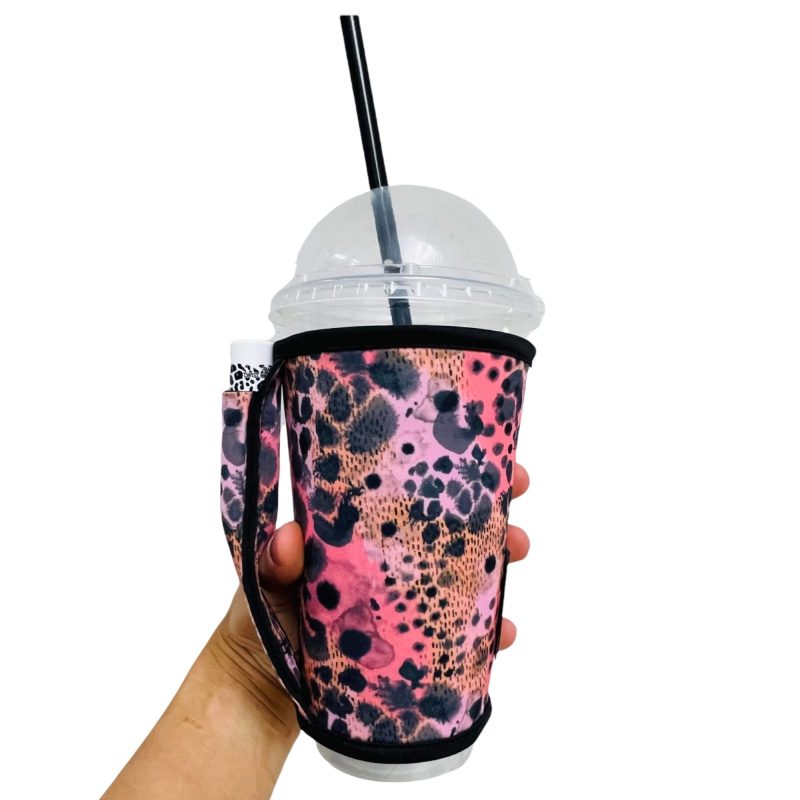 blushing leopard large xl bottomless handlerdrink handlers 686996