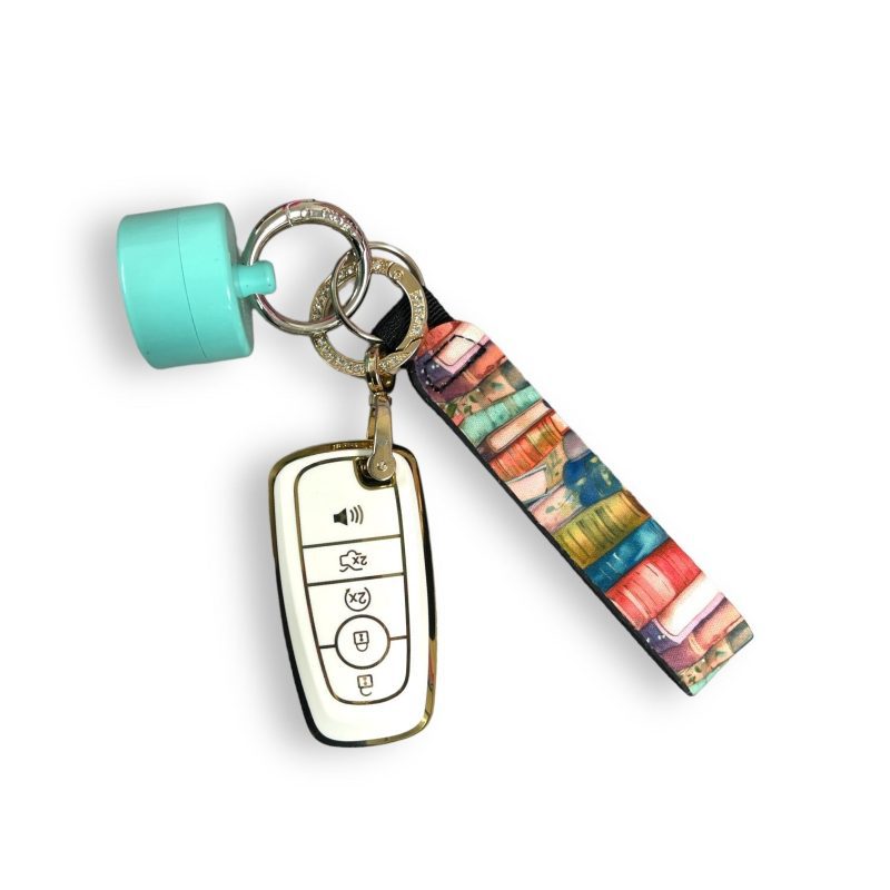 books wristlet keychaindrink handlers 192067