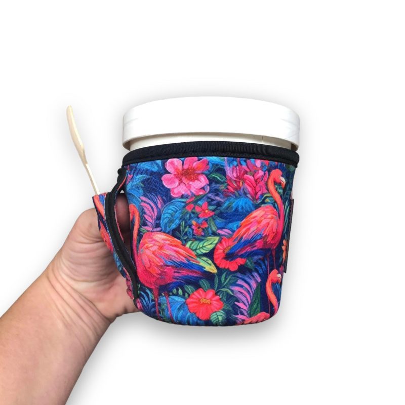 bright flamingo pint size ice cream handlerdrink handlers 551596