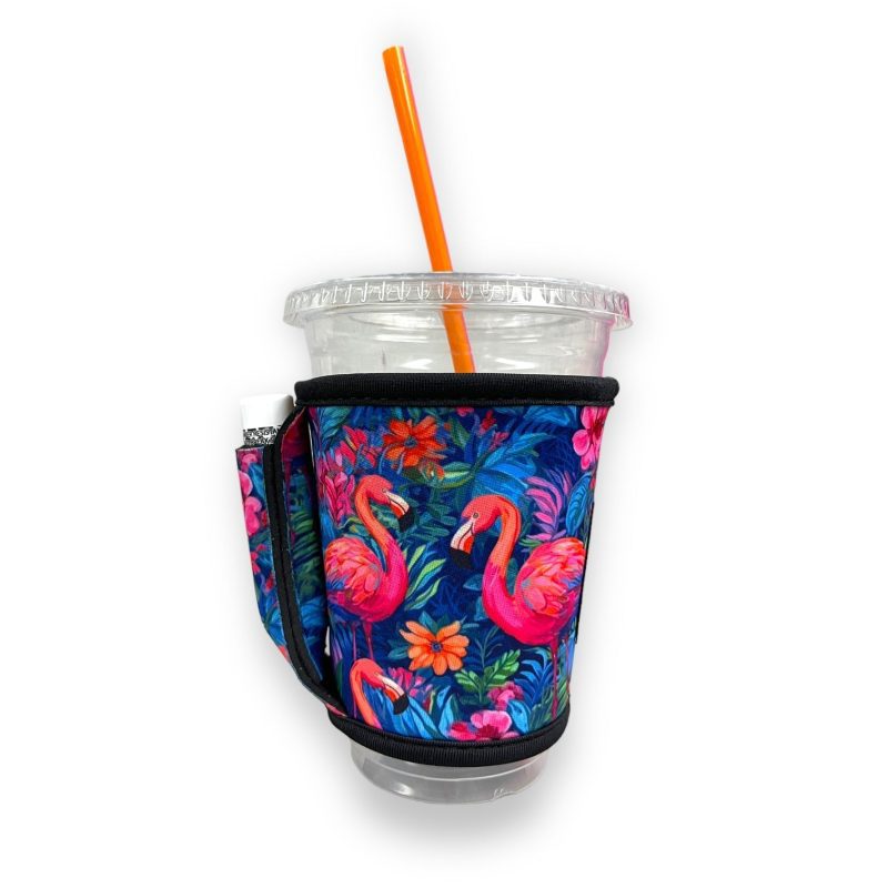 bright flamingo small medium bottomless handlerdrink handlers 532051