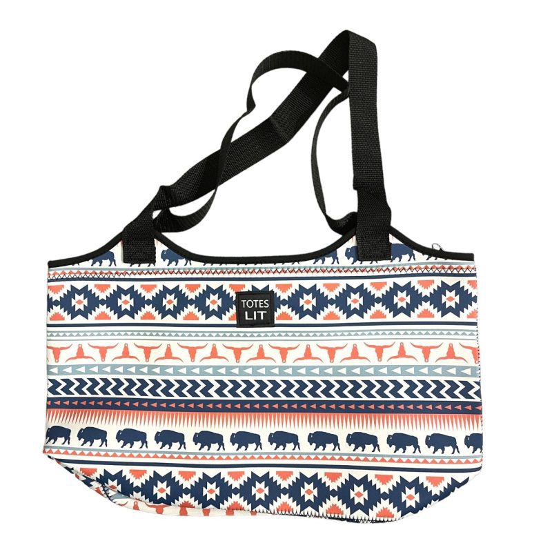 buffalo aztec neoprene beach totedrink handlers 823229