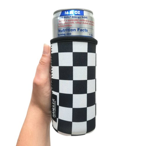 checkerboard 16oz can handlerdrink handlers 223325