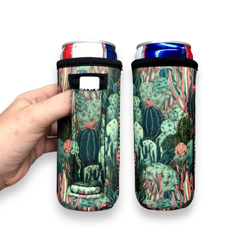 coral cactus 12oz slim can handlerdrink handlers 946036