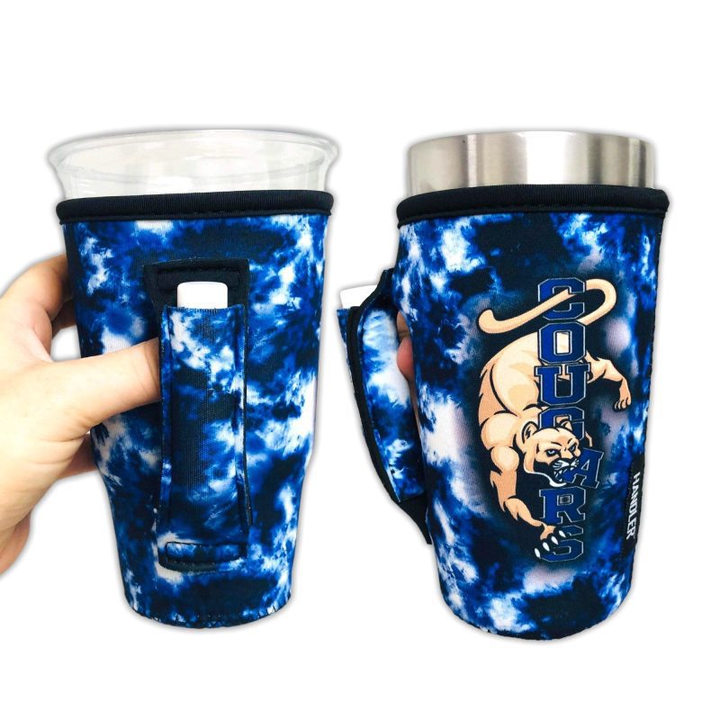 cougars 20oz large coffee tea tumbler handlerdrink handlers 168817