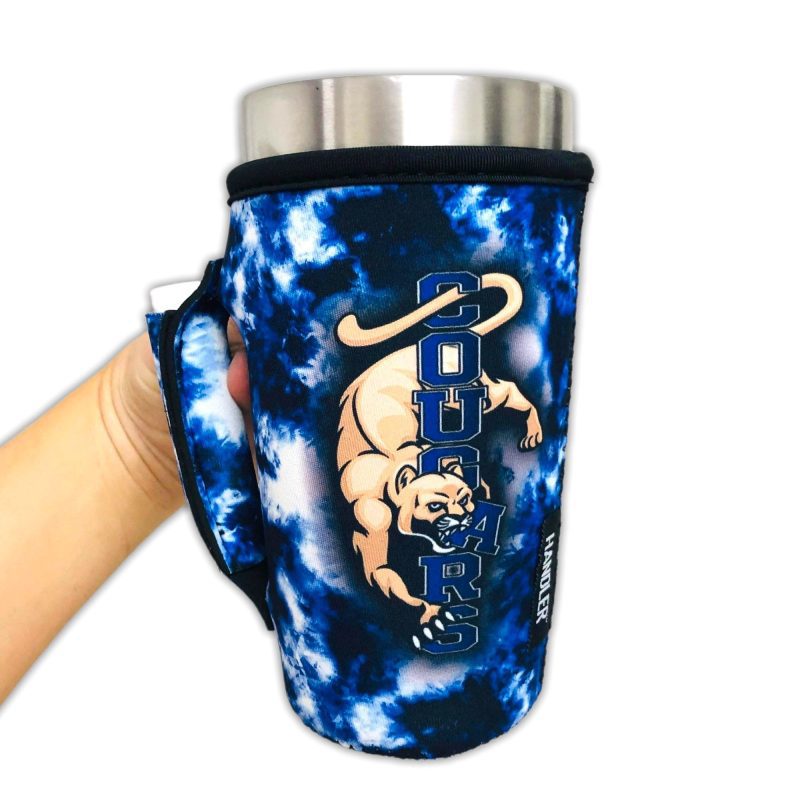 cougars 20oz large coffee tea tumbler handlerdrink handlers 928044