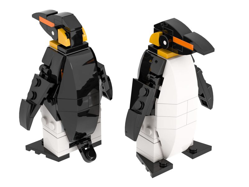 custom lego emperor penguin