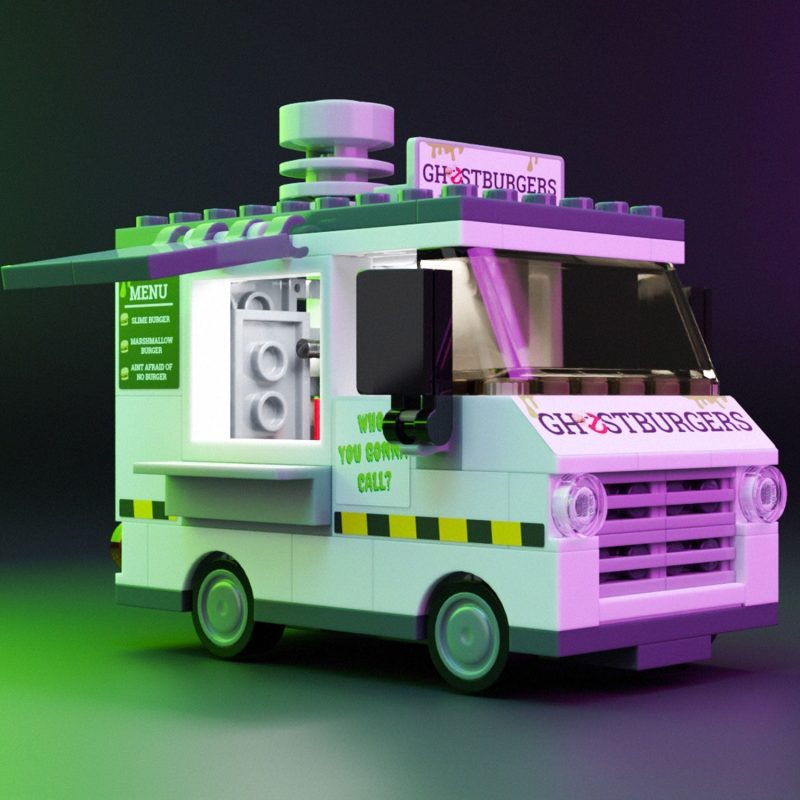 custom lego food truck ghostburger2