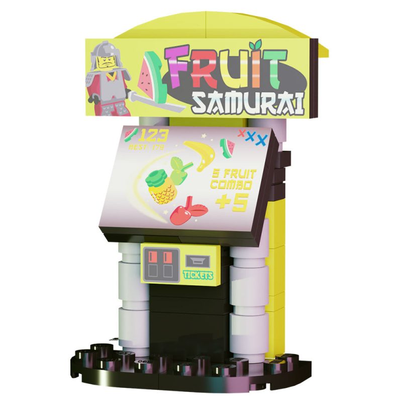 custom lego fruit ninja arcade game