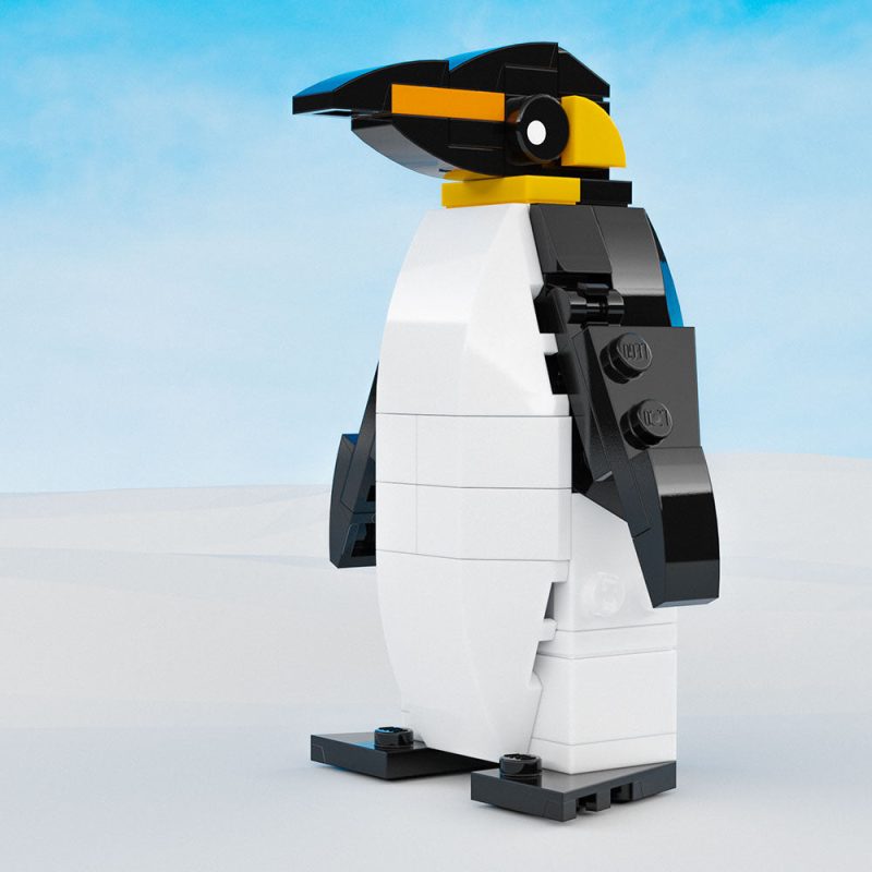 custom lego penguin