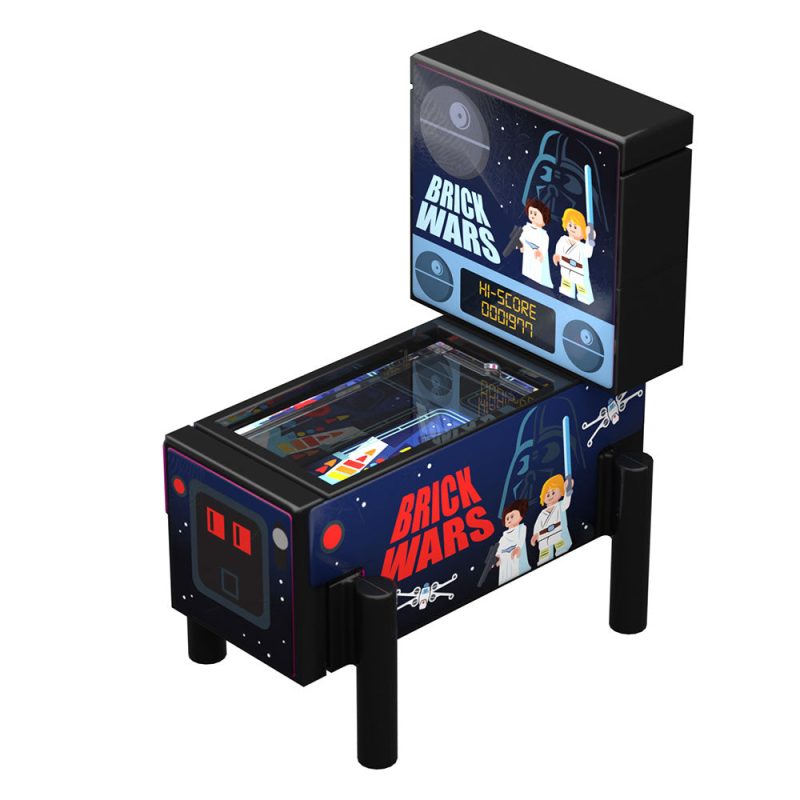 custom lego star wars pinball machine