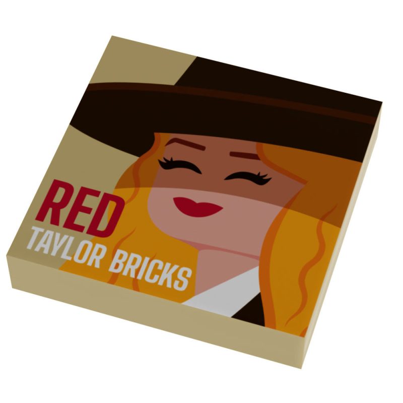 custom lego taylor swift red album