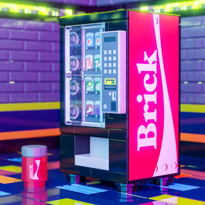 custom soda lego vending machine2