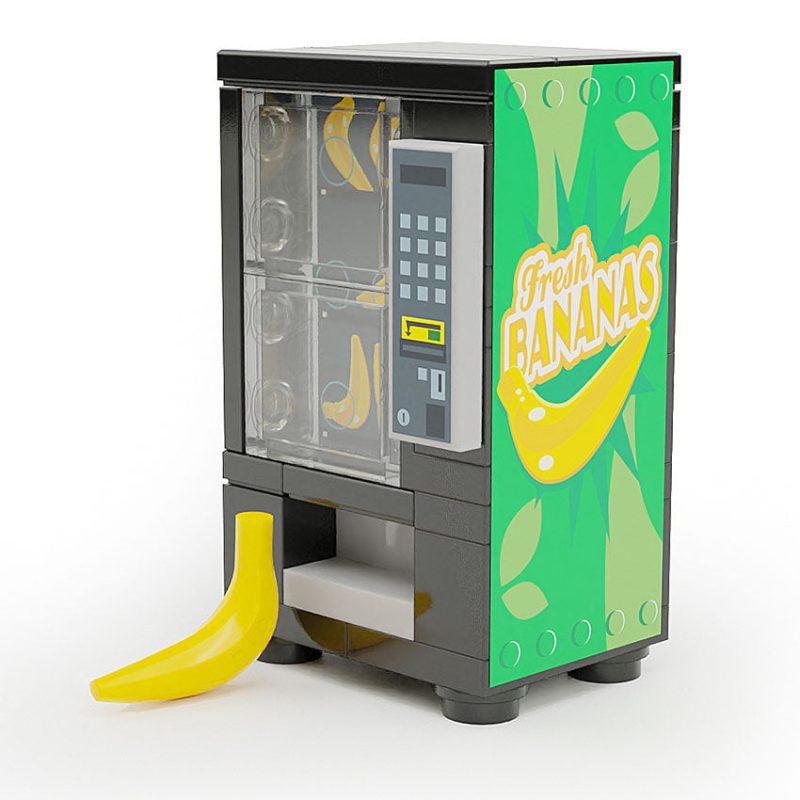 fresh bananas lego vending machine