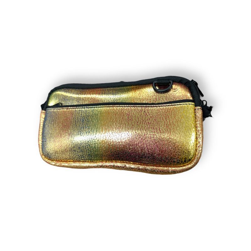 glimmering gold cross body pursedrink handlers 542194