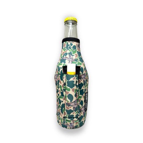 green duck camo 12oz bottleneck handlerdrink handlers 204109