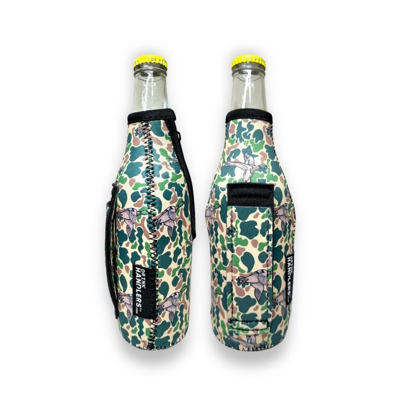 green duck camo 12oz bottleneck handlerdrink handlers 733282