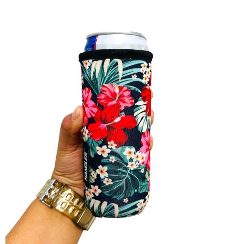 hibiscus 12oz slim can handlerdrink handlers 119224