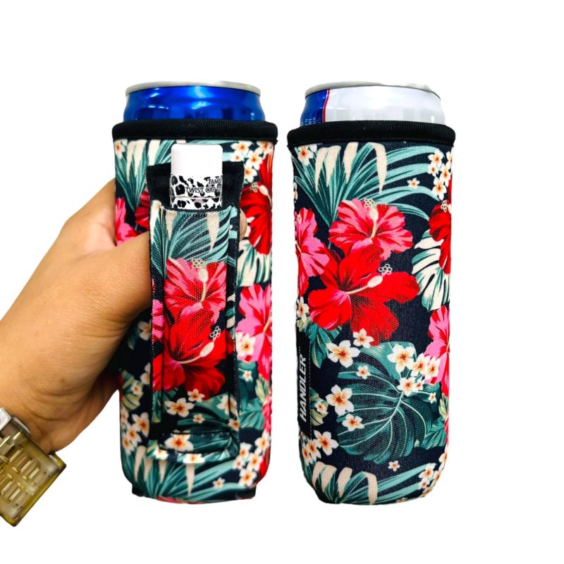 hibiscus 12oz slim can handlerdrink handlers 989671