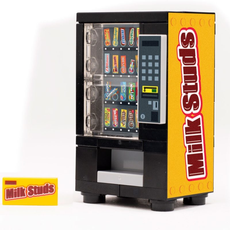 lego milk studs vending machine