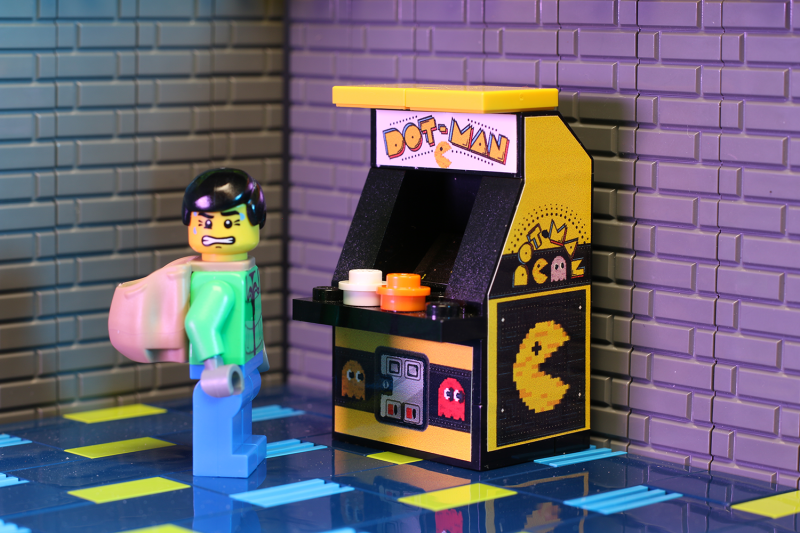 lego pacman arcade machine 3