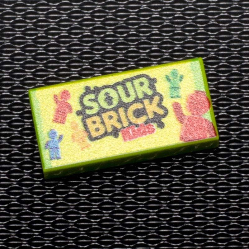 lego sour brick kids candy tile