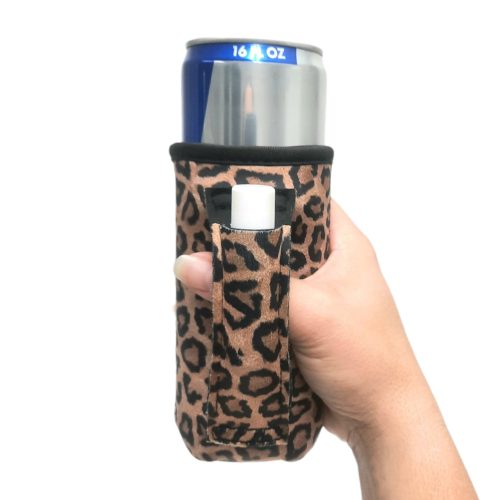 leopard 16oz can handlerdrink handlers 516745