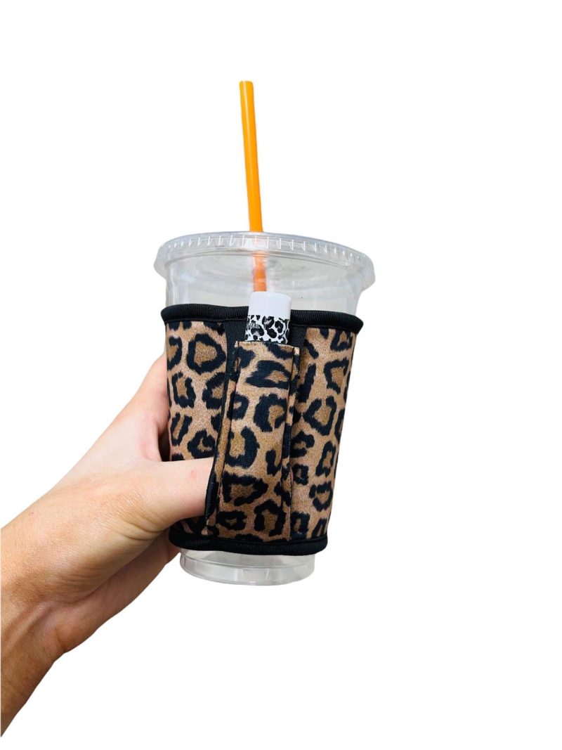 leopard small medium bottomless handlerdrink handlers 166319