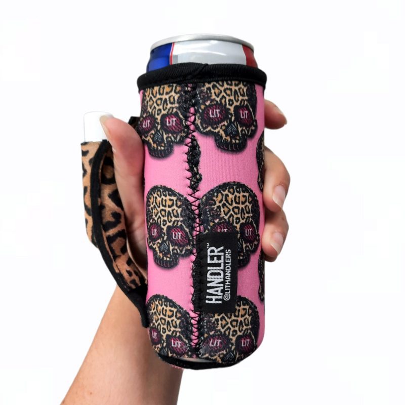 leopard sugars 12oz slim can handlerdrink handlers 206152