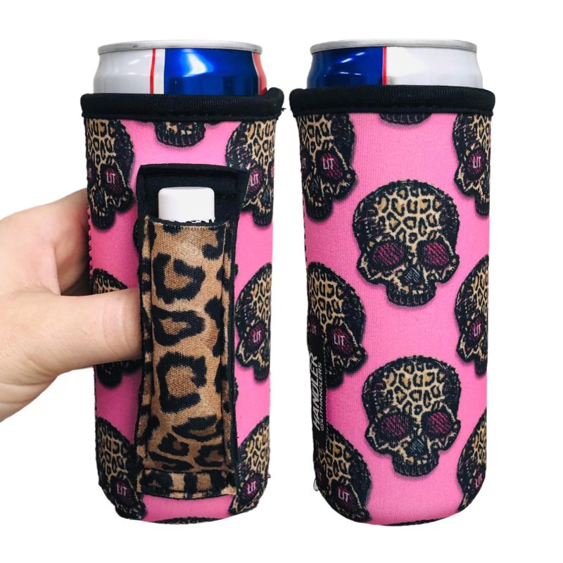 leopard sugars 12oz slim can handlerdrink handlers 687820