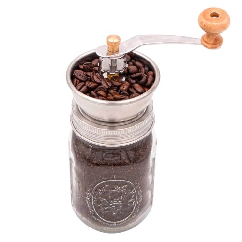 mason jar lifestyle engraved regular mouth manual adjustable ceramic burr coffee spice grinder 16oz pint 2 a2bbcbd6 caa4 489f 8013 c477a797c64b