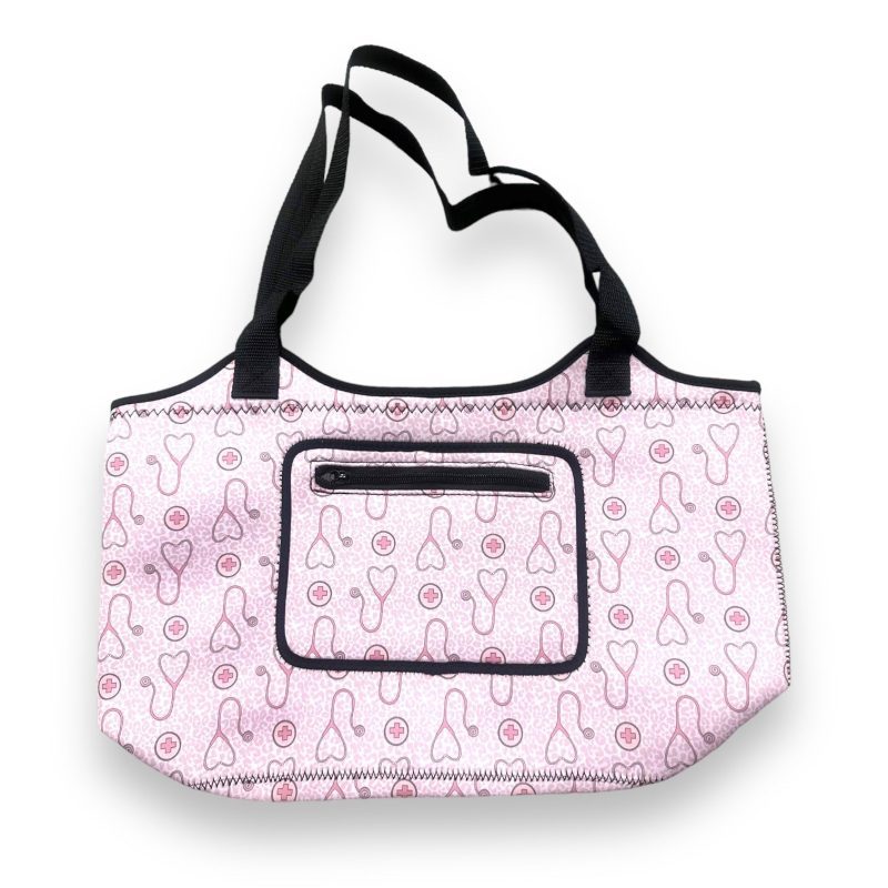 nurse leopard neoprene totedrink handlers 236862