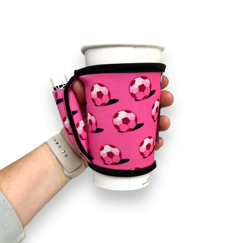 pink soccer small medium bottomless handlerdrink handlers 397223