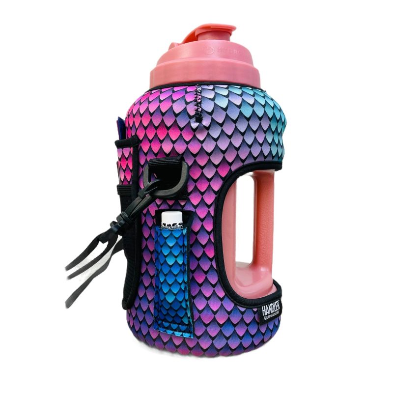 purple mermaid 12 gallon jug carrying handlerdrink handlers 614930