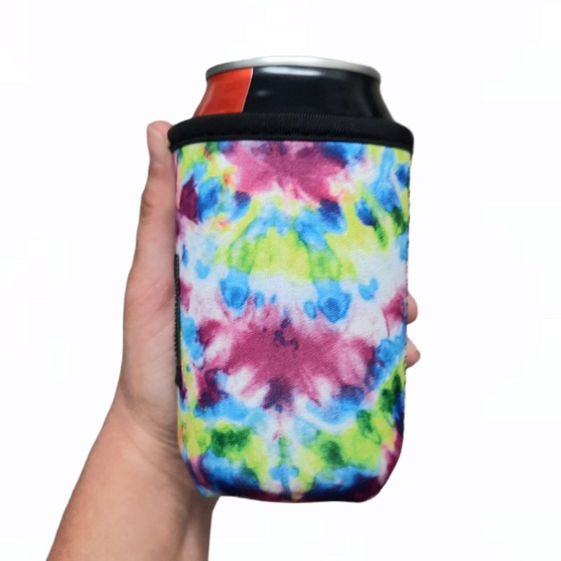 purple tie dye 12oz regular can handlerdrink handlers 597237