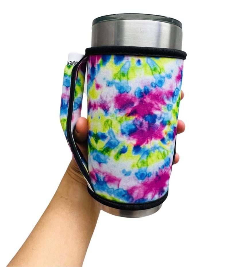 purple tie dye large xl bottomless handlerdrink handlers 955746