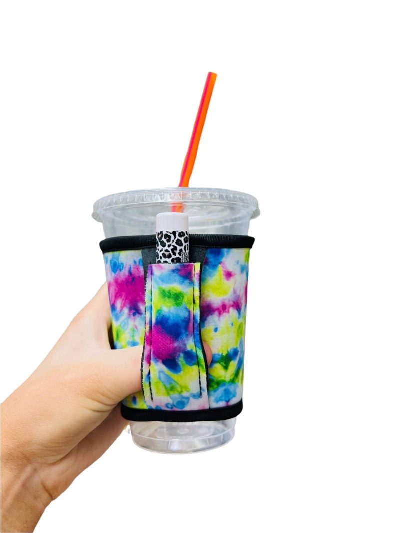 purple tie dye small medium bottomless handlerdrink handlers 457815