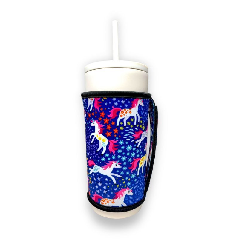 rainbow unicorns large xl bottomless handlerdrink handlers 783190