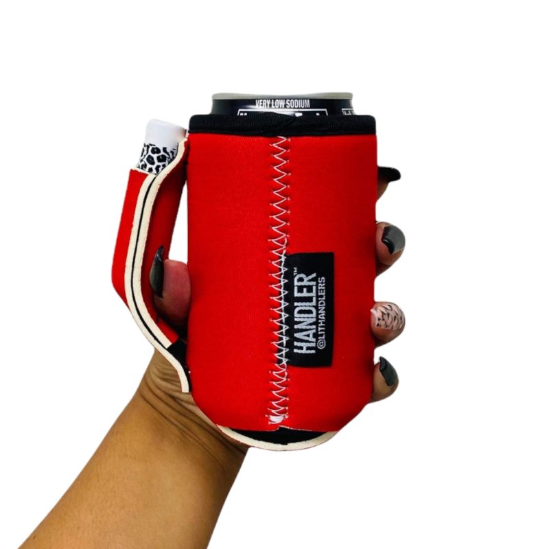 red 12oz regular can handlerdrink handlers 214340