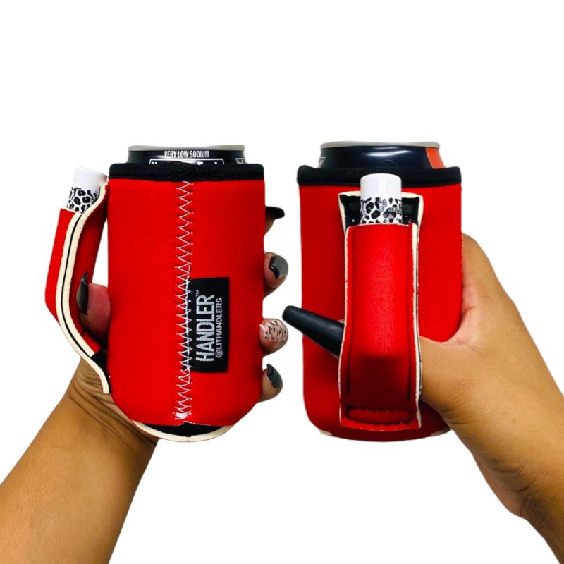 red 12oz regular can handlerdrink handlers 703573