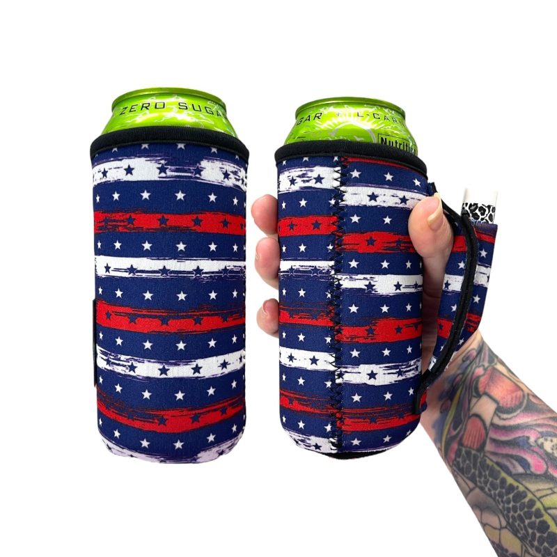 stars stripes 16oz can handlerdrink handlers 697437