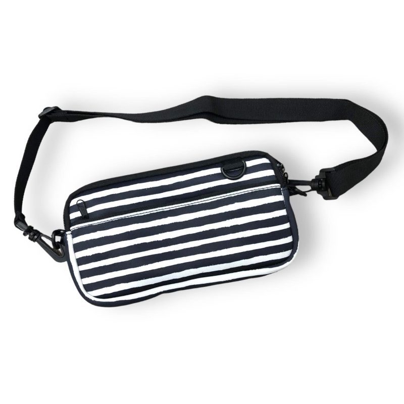 stripes cross body pursedrink handlers 412444