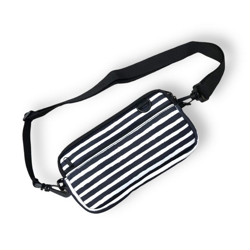 stripes cross body pursedrink handlers 451399