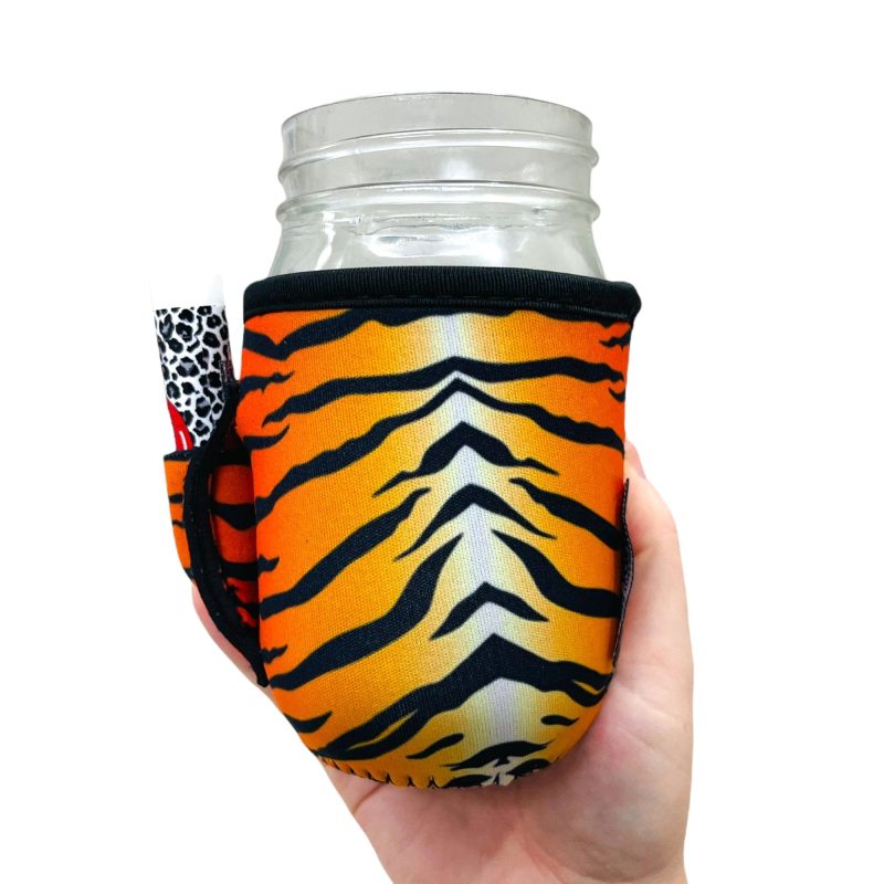 tiger stripes small medium coffee handlerdrink handlers 741215