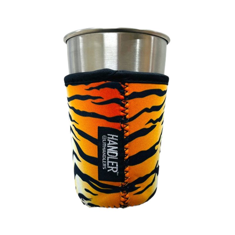 tiger stripes small medium coffee handlerdrink handlers 914356