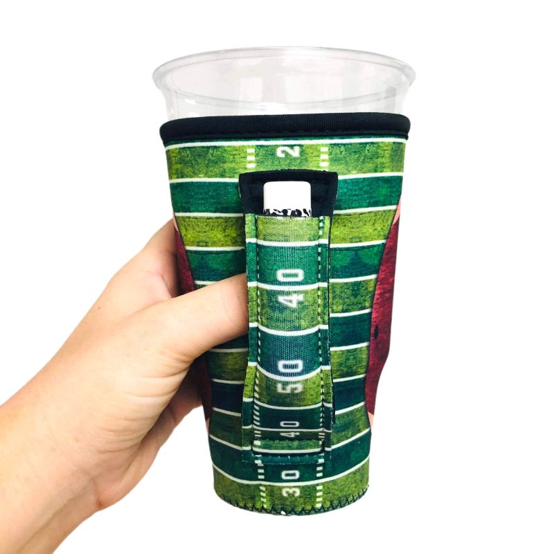 touchdown 20oz large coffee tea tumbler handlerdrink handlers 295557