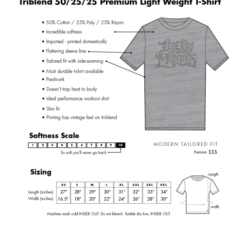 triblend standard stat sheet liberty maniacs 25af4d58 14d0 49c7 b465 83268e2a4f6a