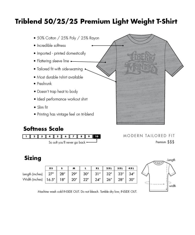 triblend standard stat sheet liberty maniacs 25af4d58 14d0 49c7 b465 83268e2a4f6a