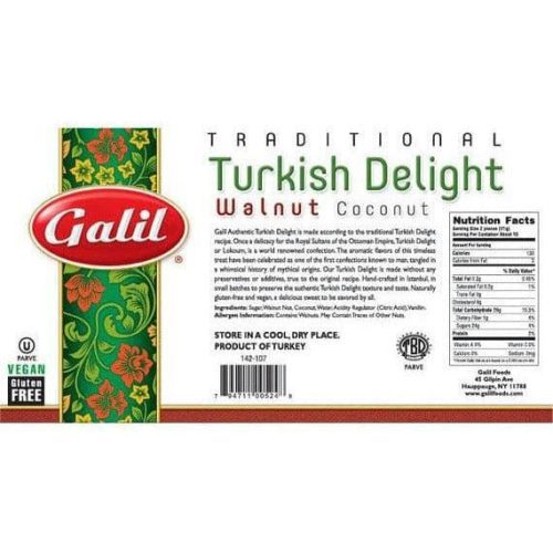 walnut turkish delight 16 oz galil 483627