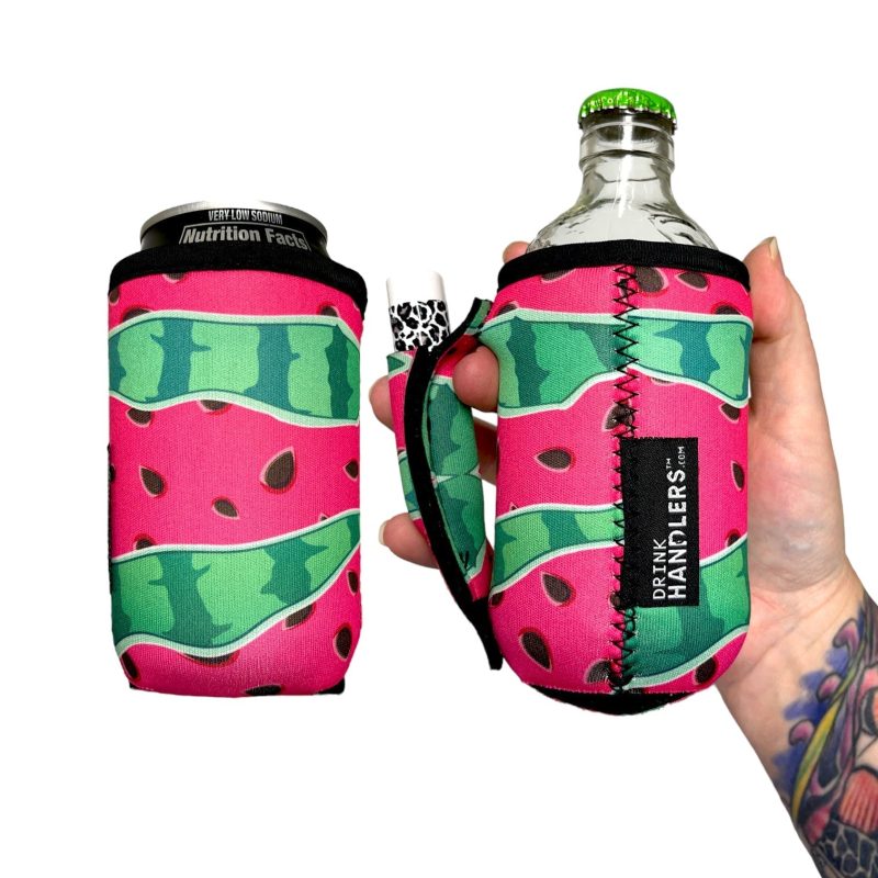 watermelon 12oz stubby can handlerdrink handlers 837801