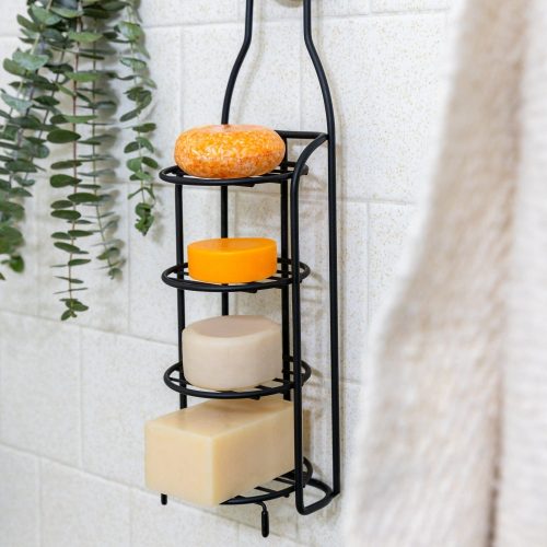 zws essentials shower tower self draining shower caddy bar soap holder for shower wall 34013952933999